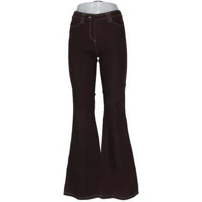 Jeans (Brun) från Maria Westerlind Bomull, Elastan