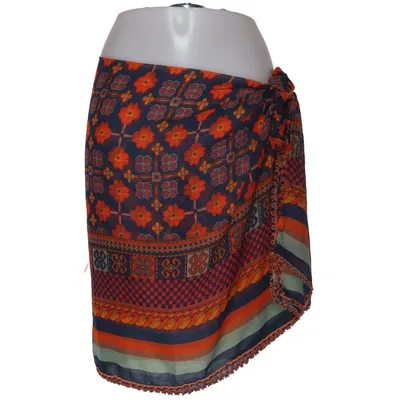 Sarong (Bleu, Orange, Multicolore)