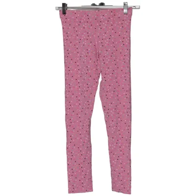 Leggings (Pink, Flerfarvet) fra YD Bomuld, Elastan