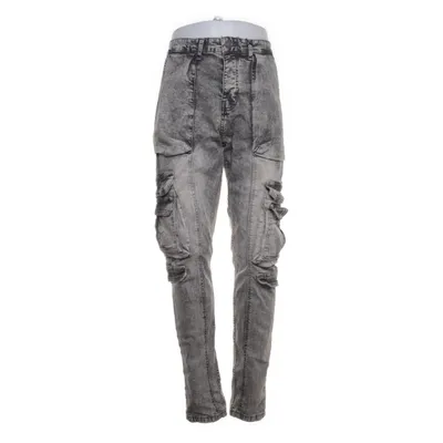 Cargobyxor (Grå) från Boohoo Man Bomull, Elastan