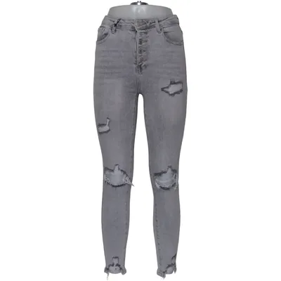 Jean (Gris) de Re-Dress Coton, Élasthane, Viscose