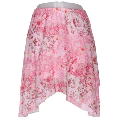 Jupe (Rose, Multicolore) de Poeselle Élasthane, Polyester