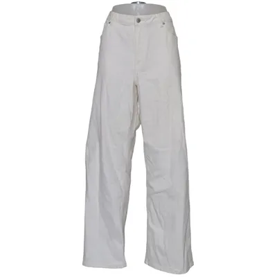 Jeans (Weiß) von Denim Rebel Baumwolle, Elasthan