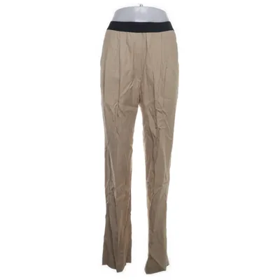 Bukser (Beige) fra Loulou Studio Linned, Viscose