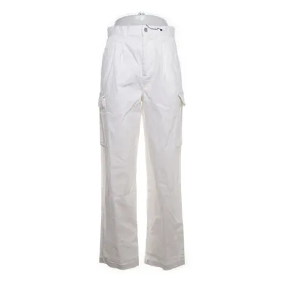 Cargo broek (Wit) van ASOS Design Katoen, Elastaan