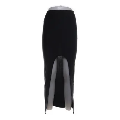 Maxi skirt (Gray, Black) from Ann-Sofie Back Elastane, Polyester