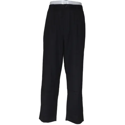 Kostuumbroek (Zwart) van Banana Republic Polyester, Wol