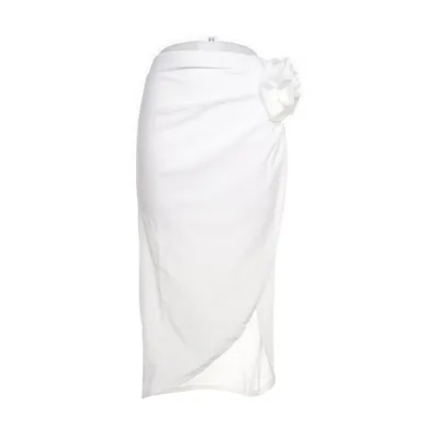 Rock (Beige) von Shein Elasthan, Polyester