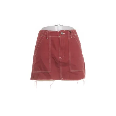 Jupe en jean (Rouge) de Boohoo Tall Coton