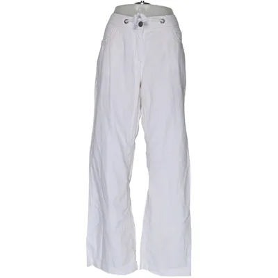 Pantalon (Blanc) de Sheego Casual Coton, Lin