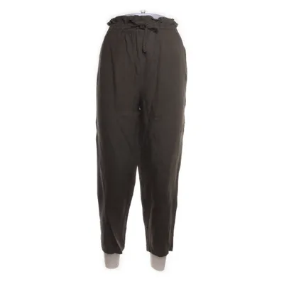 Hose (Grün) von H&M Leinen, Viskose, Polyester