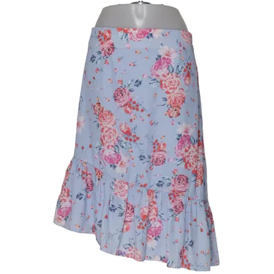 Skirt (Blue, Multicolored) from By Malina Collection Elastane, Polyester