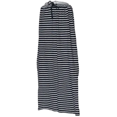 Långkjol (Svart, Vit) från People Wear Organic Ekologisk bomull