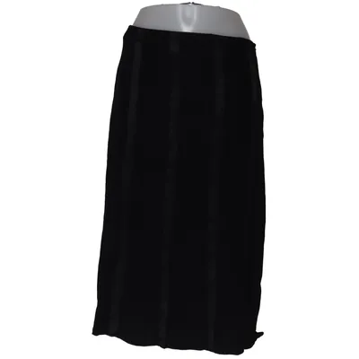 Rok (Zwart) van Add It Acetaat, Viscose