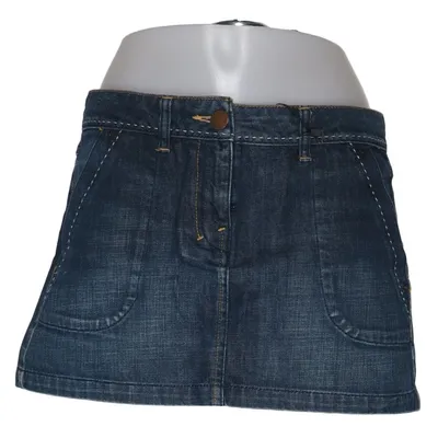 Denim skirt (Blue) from Waredenim Cotton
