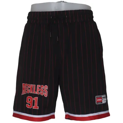 Basketshorts (Sort, Rød, Hvid) fra New Yorker