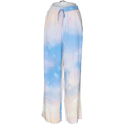 Palazzobyxor (Blå, Beige, Flerfärgad) från Nümph Viskos