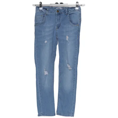 Jean (Bleu) de Denim by Skill Coton, Élasthane