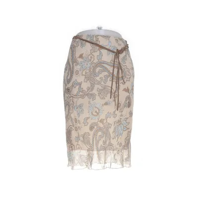Skirt (Beige, Multicolored) from More & More Nylon, Viscose