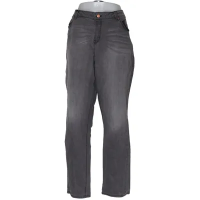 Jeans (Grå) från Denim by Lindex Bomull, Elastan