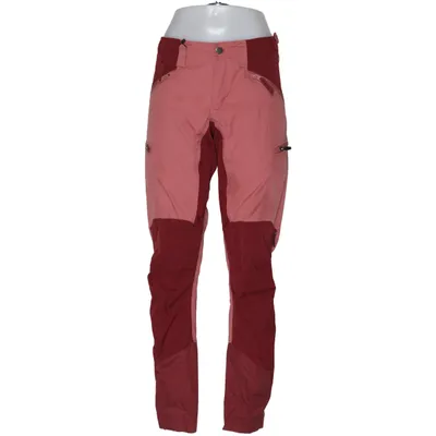 Outdoor pants (Red) from Lundhags Elastane, Organic cotton, Polyamide, Recycled polyester