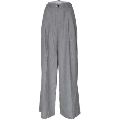 Palazzohose (Grau) von PNTS Polyester, Wolle