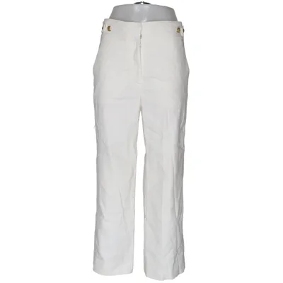 Byxor (Vit) från Veronica Beard Elastan, Linne, Polyester, Viskos