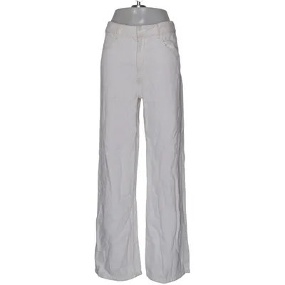 Jeans (White) from Zara Cotton