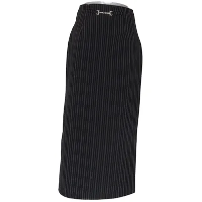 Maxi rok (Zwart, Wit) van Boyco Polyester