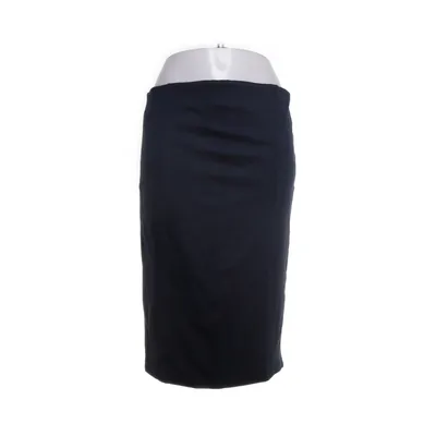 Kokerrok (Blauw) van Gebe Viscose, Polyester, Elastaan