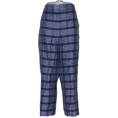 Bukser (Blå, Grå, Sort) fra J.Crew Polyester, Silke