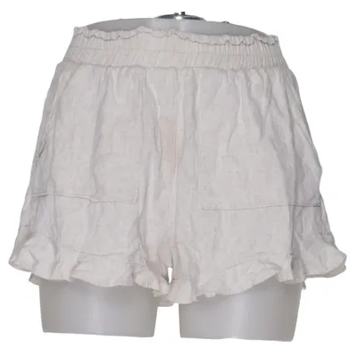 Korte broek (Beige) van Adoore Linnen, Viscose