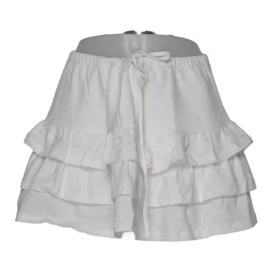 Rok (Wit) van Gina Tricot Katoen