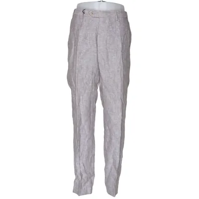 Suit pants (Gray) from Linus Cotton, Linen, Polyester