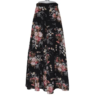 Pantalon patte d'éléphant (Noir, Multicolore)