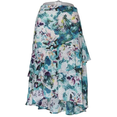 Skirt (Blue, Multicolored) from Denim Hunter Polyester