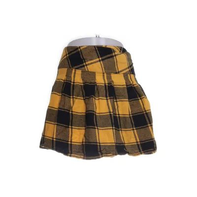 Wrap skirt (Yellow, Black) from Black Cotton