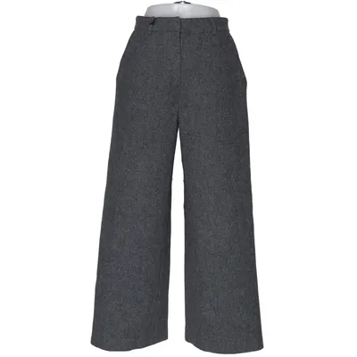 Pantalon patte d'éléphant (Gris) de Blossom Polyester, Polyuréthane, Laine