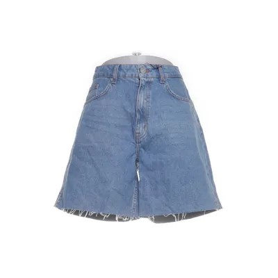 Denim shorts (Blauw) van Envii Organisch katoen