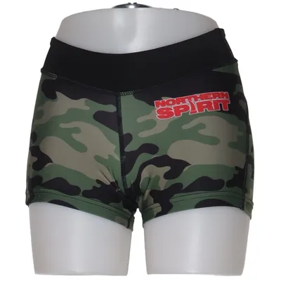 Kompressionsshorts (Grön, Svart, Flerfärgad) från Northern Spirit Elastan, Polyester