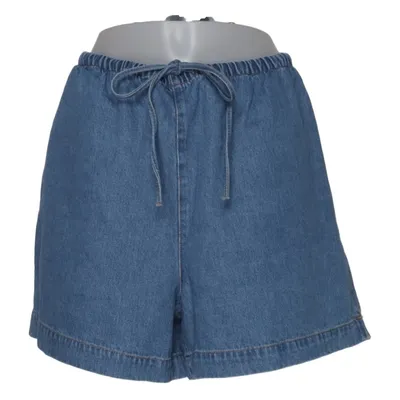 Short en jean (Bleu) de H&M Coton, Polyester
