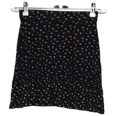 Skirt (Black, Multicolored) from Red & Blue Elastane, Viscose