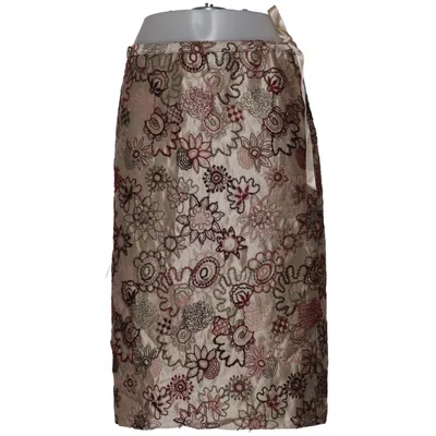 Kjol (Beige, Flerfärgad) från Avoca Anthology Akryl, Polyester, Silke, Viskos, Ull