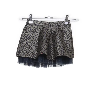 Skirt (Gold, Black) from Billieblush Polyester, Viscose