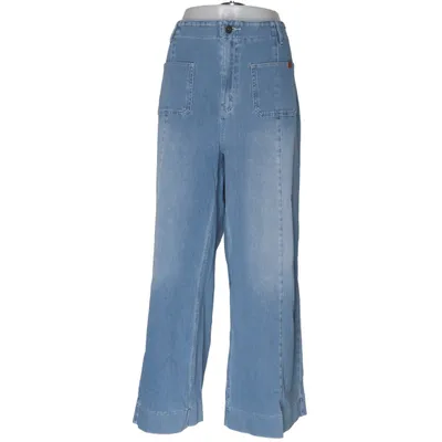 Spijkerbroek (Blauw) van Halara Katoen, Elastaan, Polyester