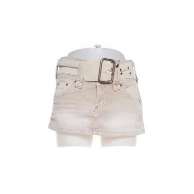 Wrap skirt (Beige) from Urban Outfitters Cotton, Elastane