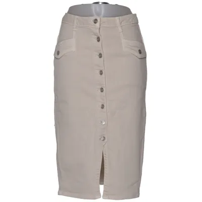 Jeanskjol (Beige) från Denim Life Bomull, Elastan