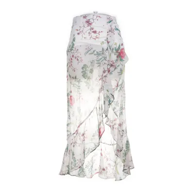 Omlottkjol (Vit, Flerfärgad) från Amisu