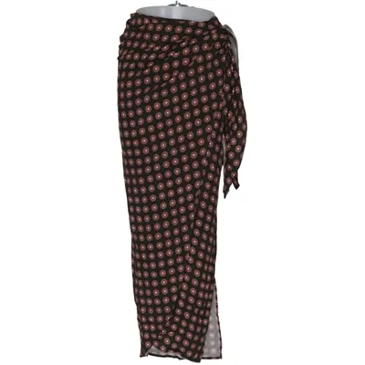 Wikkelrok (Zwart, Meerkleurig) van Oas Viscose