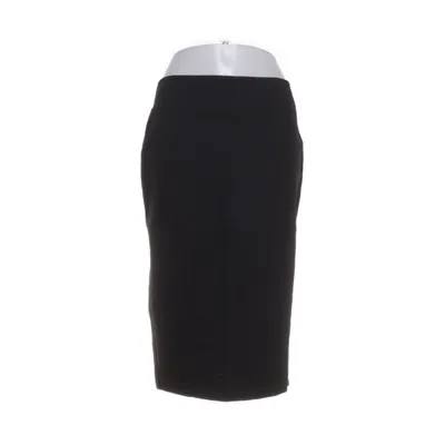 Kokerrok (Zwart) van Mango Elastaan, Polyester, Viscose